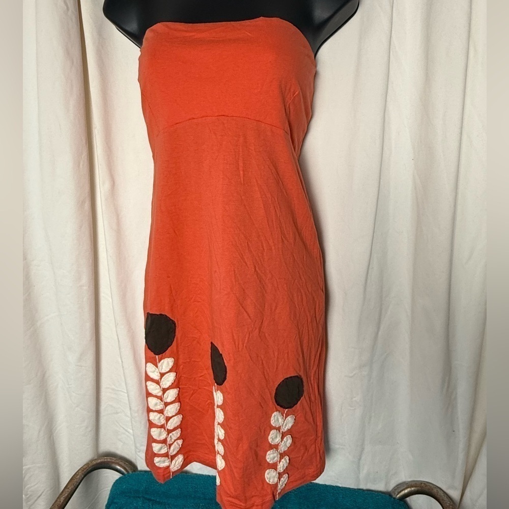 Synergy Certified Organic Cotton Sleeveless Dress in Womens Sz M NWT